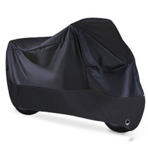 Universal Waterproof Motorcycle Cover with Lock-Holes UV Protection Storage Bag Full Coverage Motorbike Car Accessory