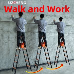 Extendable Folding Multi-purpose Carbon Steel Ladder