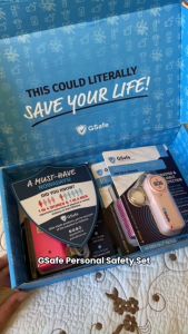 GSafe Personal Safety Loud Alarm 130dB Minimalist Style for Emergency for Women Men Elderly Students and Kids