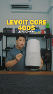 Levoit Core 400S Air Purifier Ultra Quiet Smart Control H13 True HEPA Carbon Filter PM2.5 Air Quality Sensor - Lazada