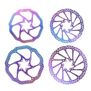 Bike Disc Brake 160 180 mm Rotors With Bolts Hydraulic Brake Road Mountain Bicycle MTB Oil Slick Rotor Bicycle Parts