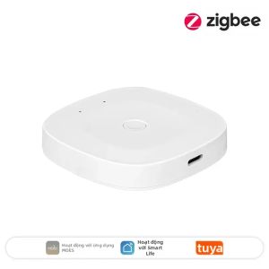 MOES | Bộ Điều Khiển Từ Xa Không Dây Moes Tuya ZigBee 3.0 Smart Gateway Hub Hoạt Động Với Alexa Google Home Smart Home Bridge Để Tự Động Hóa Nhà Cửa