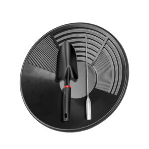 Outdoor Gold Pan Basin Nugget Mining Pan Dredging Prospecting River Tool Wash Gold Panning Equipment Gold Silver Metal Detector