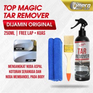 BISA BAYAR DI TEMPAT ! 100% ORIGINAL ! TOP TAR REMOVER 250 ML BONUS KUAS DAN LAP MICROFIBER PENGHILANG PEMBERSIH NODA ASPAL BODY MOBIL MOTOR CAIRAN PENGHILANG NODA ASPAL AQUA SPRAY PENGHILANG NODA ASPAL PEMBERSIH ASPAL DI BODY MOBIL CAIRAN PEMBERSIH NODA