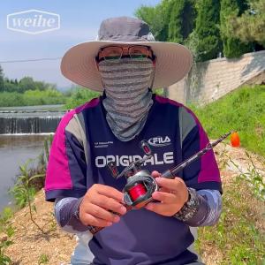 Weihe FISHING | Cần Câu Tay Cần Câu Cá Bằng Sợi Carbon Thu Gọn Thế Hệ Thứ 2 WEIHE Câu Cá Suối Nhỏ Câu Cá Miệng Ngựa Lực 1-6lb Dùng Cho Sông Hồ Chứa Ao Hồ.