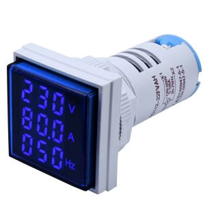 Voltmeter Digital Listrik Ac A+hz+V 3 in 1