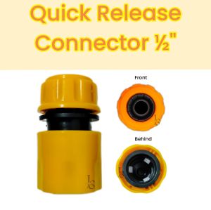 Konektor Quick Release Konektor Universal Semprotan Air  Tabung Air Sabun Cuci Motor mobil  Semprotan Air Taman kebun kuningan COD