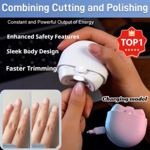 【German Precision】Electric Nail Clipper Electric Nail Clipper Grinder Fully Automatic Nail Clipper
