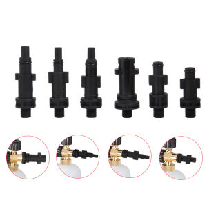 Pressure Washer Fitting Adapter Snow Foam Lance Adapter G1/4 Quick Release Connector Foam Nozzle for Karcher Bosch Lavor AR