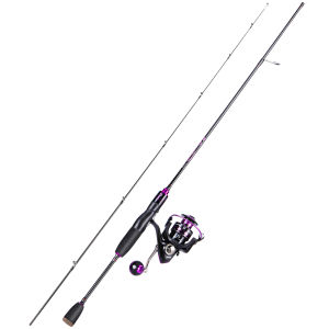 Set Joran Pancing Berkualitas Tinggi 12 +1 BB Joran Pancing 1.8M 2 Bagian Serat Karbon Pemutar Senar Bass dan Karper