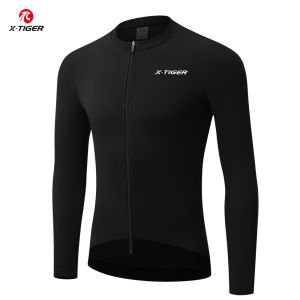 X-Tiger | X-TIGER Cycling Jersey Winter Thermal Fleece Cycling Jersey Long sleeve shirt Hot Warm cycling clothing men winter mtb jersey