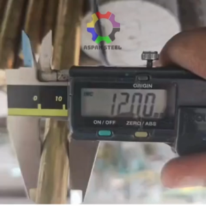 As Kuningan 12 mm & Brass Round Bar: Bahan AS Berkualitas