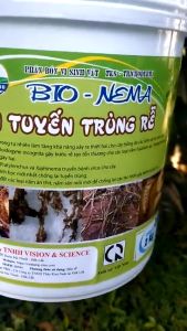 NẤM SĂN TUYẾN TRÙNG RỄ Ngừa Bứu Rễ Vàng Lá Héo Xanh BIO.NEMA 2 KG