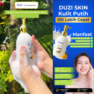 Duzi Skin Horse Milk Soap - Sabun Cair Susu Kuda 250ml