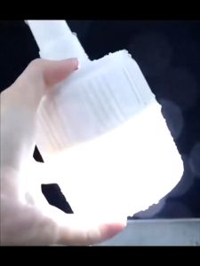 Solar Emergency Charging Lamp 100W Rechargeable Charge LED Lamp Dimmable Portable Emergency Outdoor Night Market Light Camping BBQ Hanging Night Light