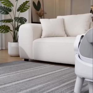 Hysure Automatic Cat Litter Box Open-Top App Control Large Capacity Self-Cleaning Cat Litter Box