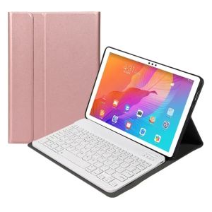 Ốp Bàn Phím Samsung Galaxy Tab A 10.1 SM-T580 T585 Vỏ Máy Tính Bảng Từ Tính Bằng Da PU Có Pin Sạc Cho A6 2016
