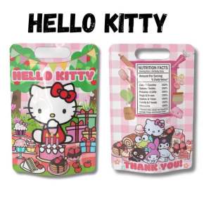 30pcs Hello Kitty CAndy Bag Lootbags Birthday Party Sanrio Theme Kuromi My Melody Giftbags Giveaways