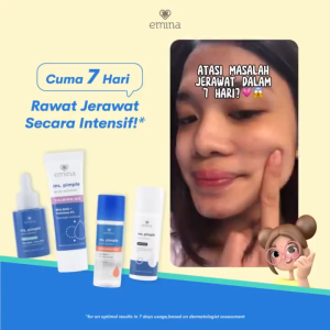 Emina Paket Ms Pimple Isi 5 - Isi 7 - Skincare Emina - Virgo Shoop