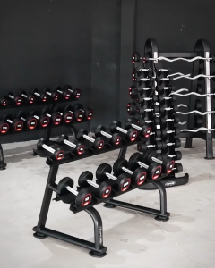 ดัมเบล STUDIO หุ้มยาง IVADE ขนาด 1 - 5KG x 2 ชิ้น (MD2123) - เครื่องออกกำลังกาย แบรนด์ IVADE