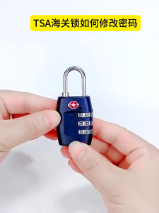 Premium TSA Luggage Locks Zinc Alloy 3-Digit Resettable Combination Lock - Secure Anti-Theft Padlock for Travel Suitcase Gym Locker & Luggage Strap