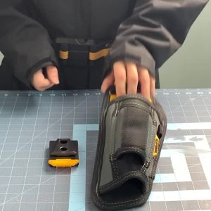 Bao Đựng Búa Công Thái Học TOUGHBUILT Với Túi Đựng Dụng Cụ Nhỏ Gọn Cliptech Bền Chắc Dành Cho Xưởng Thi Công DIY Chất Liệu Polyester
