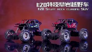 Mainan Mobil Remote Control off-Road Climbing Car RC Rock Crawler 2WD Powerful Monster Truck