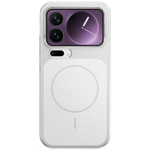 MENGKE.CASE | Anti-Fingerprint Matte Shockproof Magnetic Full-Coverage Phone Case For Xiaomi 17 Pro Max White