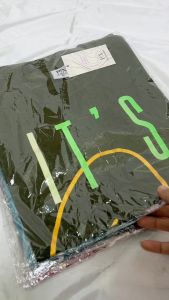 Kaos Slimfit Wanita Cewek Print Its Ok - Polo Exchange Katun Combed