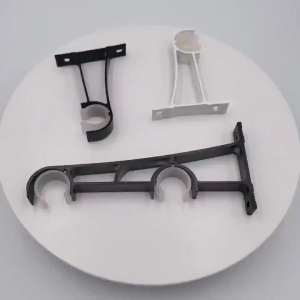 Heavy Metal Double Curtain Rod Poles Drapery Bracket Practical Bracket Hang Curtain Rod Holders Tap High Quality Curtain-Rod-Bracket