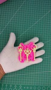 DIY Kawaii Change Body Device Keychain Pendants Silicone Mould Epoxy Resin Jewelry Polymer Clay Moulds Fondant Mold Silicone