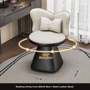 YIYOU | Butterfly Design Rotatable Vanity Stool