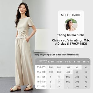 Vimly | Bộ Đồ Nữ Phong Cách Old Money Thoải Mái