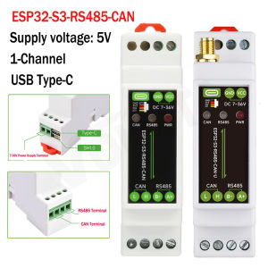 diymore | Industrial ESP32-S3-RS485-CAN Control Board With RS485 and CAN Communication Interfaces Supports Wi-Fi/Bluetooth