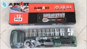 MONAKE Kunci Sok Set 12/32/37/46/53/61/82/94 pcs Set (COD) 1/2 & 1/4 Lengkap