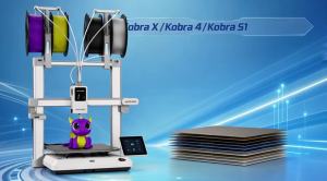 Upgraded Kobra S1 Kobra X Kobra 4 Build Plate Geco Plate 264x276MM PLA Plate (No Heating) Hot Bed for Anycubic KS1/KX/ K4