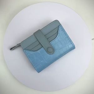 Wallet For Women 2024 New Fashion Ladies Bifold Short Wallets With Card Holder Zipper Coin Purse #H9119