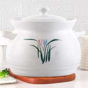 SHUDUODUN | Large Capacity Heat-Resistant Ceramic Pot for Stewing