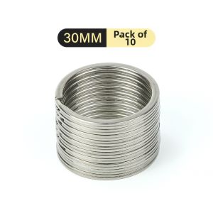 C U LACING | Stainless Steel Car Round Keyring