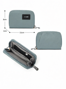 Pacsafe | Waterproof Anti-Skim RFID Blocking Tear-Resistant Thin Aluminum Foil Card Sleeve