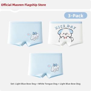 MiiOW | Cotton Quality Standard Class A Square-Cut Underwear for Girls