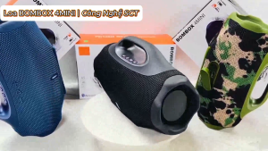 Loa Nghe Nhạc BOOMBOX 4 Mini Bluetooth 5.3 công suất 15W Thiết Kế Cực Đẹp. Loa Boombox 4 Mini Bảo Hành Lỗi 1 Đổi 1