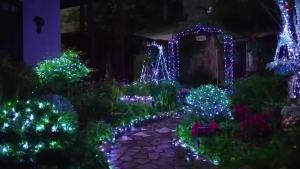 Outdoor Solar String Light LED Fairy Garland Copper Wire Light Garden Yard Party Christmas Decoration Lamp 8 Mode