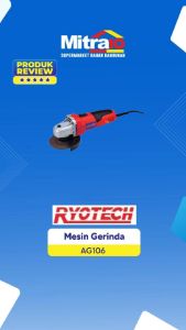 Ryotech Mesin Gerinda AG106 Merah