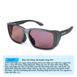 Kính Râm Câu Cá Phân Cực Kính Lái Xe Truyền Ánh Sáng Cao Kính Thể Thao Ngoài Trời Cho Tầm Nhìn Rõ Ràng