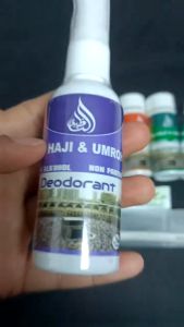 Deodorant Spray An Nadzhiif Grosir 60 ML Herbal Natural Perlengkapan Mandi Haji Umroh
