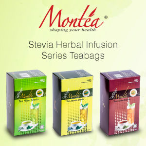 Montea MSG Stevia Green Teabags (3g x 20s)