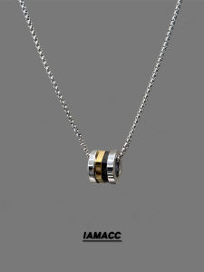 สร้อยคอไททาเนียมสไตล์โรมัน เครื่องประดับแฟชั่นสำหรับทั้งชายและหญิง ไม่ซีดจาง โซ่คอแบบอเนกประสงค์ โซ่คอแบบอเนกประสงค์