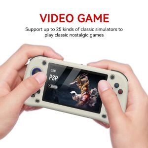 G28 Retro Handheld Game Console 30000+ Preloaded Games 4.3" IPS Screen64/128GB Plug and Play Portable Gaming Console 2000mAh