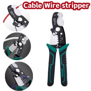 Multi Functional Cable Cutter 8 Inch Wire Clamp Pliers Crimping Pliers Electrician Cable Wire Stripper Hardware Tools
